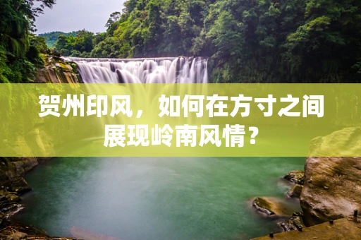 贺州印风，如何在方寸之间展现岭南风情？