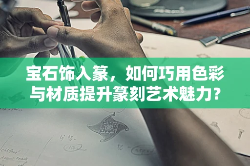 宝石饰入篆，如何巧用色彩与材质提升篆刻艺术魅力？