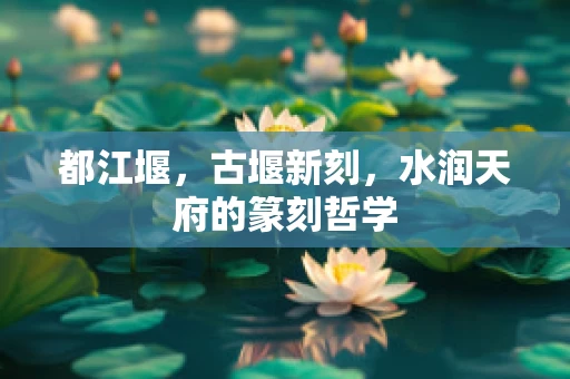 都江堰，古堰新刻，水润天府的篆刻哲学