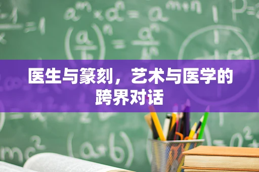 医生与篆刻，艺术与医学的跨界对话