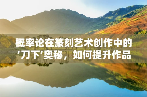 概率论在篆刻艺术创作中的‘刀下’奥秘，如何提升作品成功率？