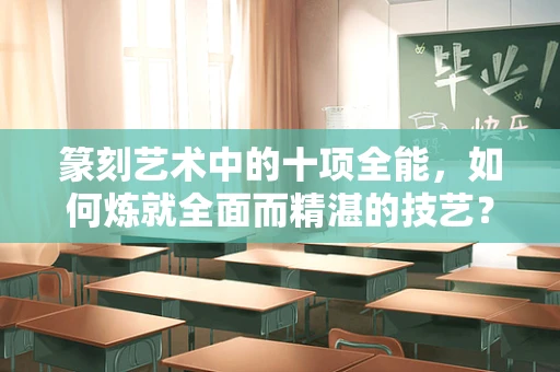 篆刻艺术中的十项全能，如何炼就全面而精湛的技艺？