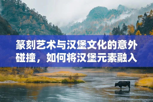 篆刻艺术与汉堡文化的意外碰撞，如何将汉堡元素融入传统印章设计？