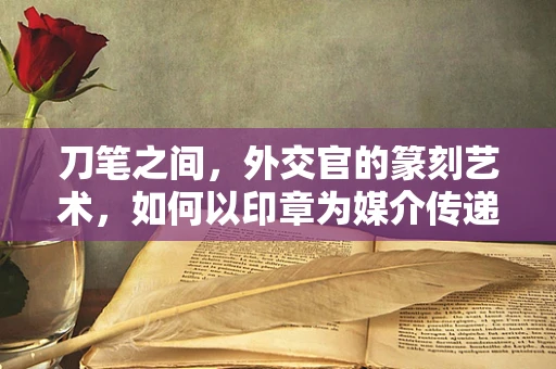 刀笔之间，外交官的篆刻艺术，如何以印章为媒介传递国家情谊？