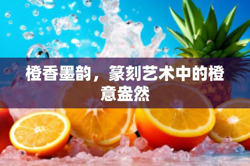 橙香墨韵，篆刻艺术中的橙意盎然