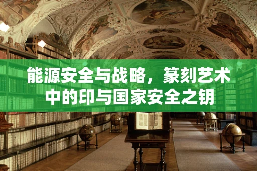 能源安全与战略，篆刻艺术中的印与国家安全之钥