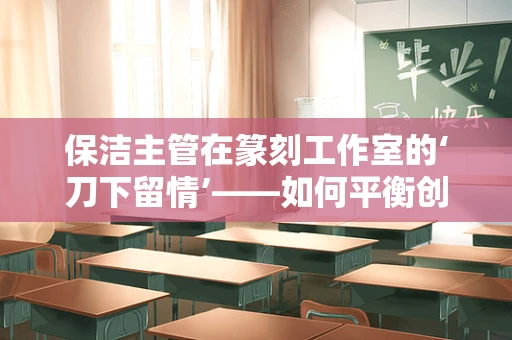 保洁主管在篆刻工作室的‘刀下留情’——如何平衡创作与清洁？