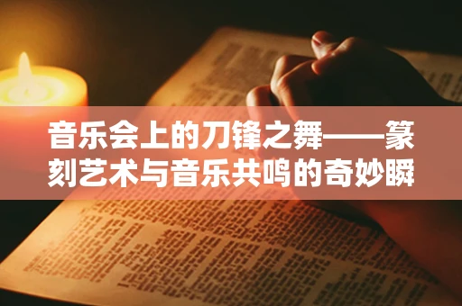 音乐会上的刀锋之舞——篆刻艺术与音乐共鸣的奇妙瞬间