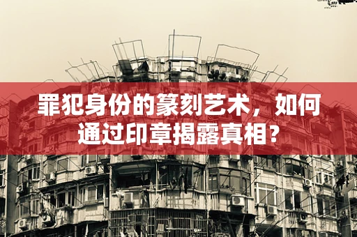 罪犯身份的篆刻艺术，如何通过印章揭露真相？
