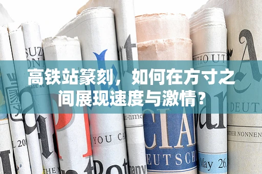 高铁站篆刻，如何在方寸之间展现速度与激情？