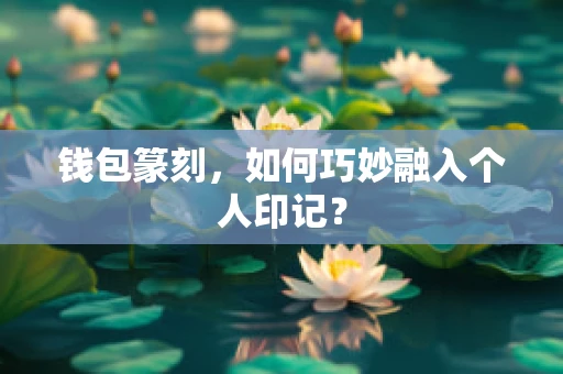钱包篆刻，如何巧妙融入个人印记？