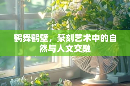 鹤舞鹤壁，篆刻艺术中的自然与人文交融