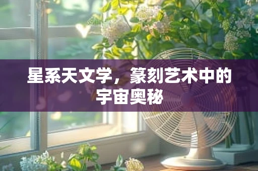星系天文学，篆刻艺术中的宇宙奥秘