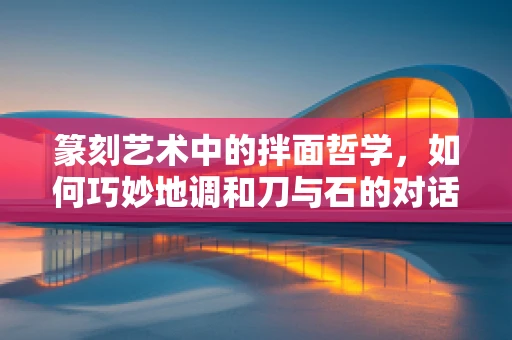 篆刻艺术中的拌面哲学，如何巧妙地调和刀与石的对话？