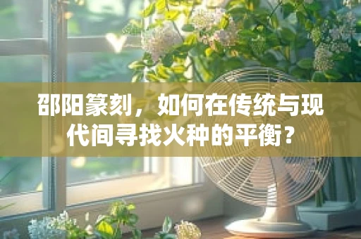 邵阳篆刻，如何在传统与现代间寻找火种的平衡？
