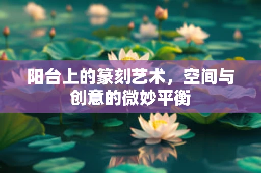阳台上的篆刻艺术，空间与创意的微妙平衡