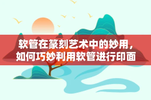 软管在篆刻艺术中的妙用，如何巧妙利用软管进行印面处理？