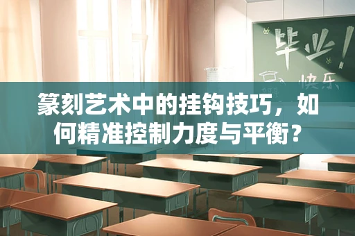 篆刻艺术中的挂钩技巧，如何精准控制力度与平衡？