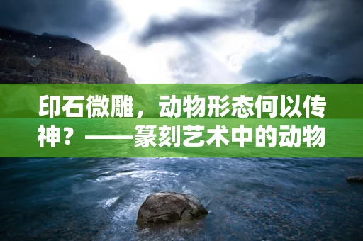 印石微雕，动物形态何以传神？——篆刻艺术中的动物学灵感与表现