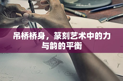 吊桥桥身，篆刻艺术中的力与韵的平衡