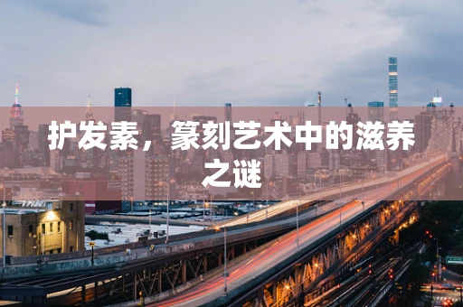 护发素，篆刻艺术中的滋养之谜
