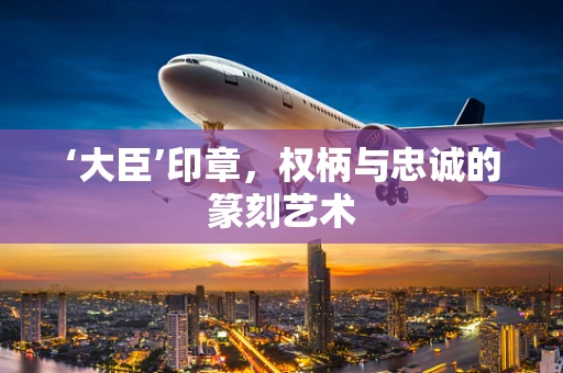 ‘大臣’印章，权柄与忠诚的篆刻艺术