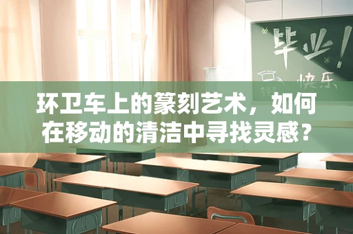 环卫车上的篆刻艺术，如何在移动的清洁中寻找灵感？