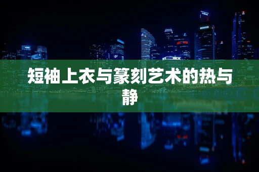 短袖上衣与篆刻艺术的热与静