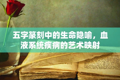 五字篆刻中的生命隐喻，血液系统疾病的艺术映射
