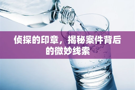 侦探的印章，揭秘案件背后的微妙线索