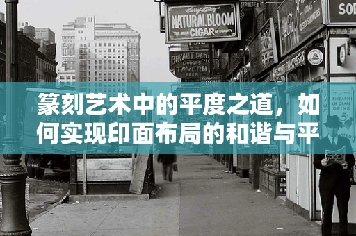 篆刻艺术中的平度之道，如何实现印面布局的和谐与平衡？