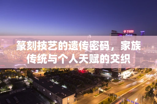 篆刻技艺的遗传密码，家族传统与个人天赋的交织