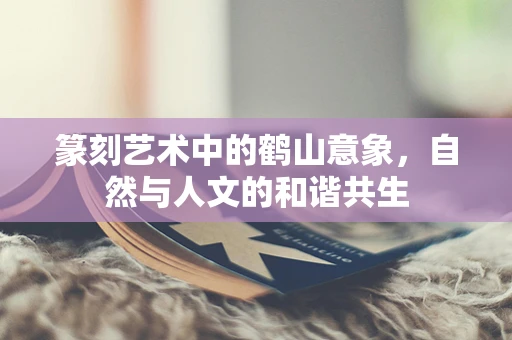 篆刻艺术中的鹤山意象，自然与人文的和谐共生