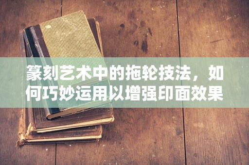 篆刻艺术中的拖轮技法，如何巧妙运用以增强印面效果？
