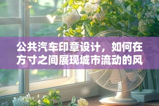 公共汽车印章设计，如何在方寸之间展现城市流动的风景？