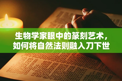 生物学家眼中的篆刻艺术，如何将自然法则融入刀下世界？