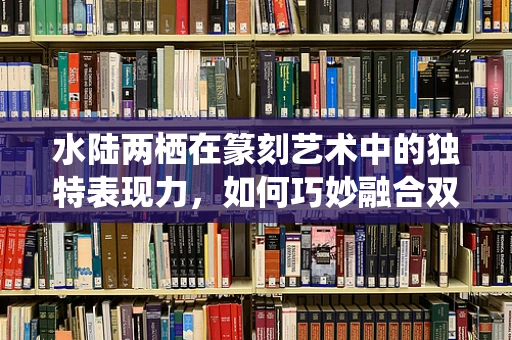 水陆两栖在篆刻艺术中的独特表现力，如何巧妙融合双栖之韵？