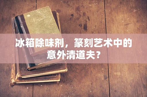 冰箱除味剂，篆刻艺术中的意外清道夫？