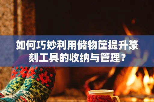 如何巧妙利用储物筐提升篆刻工具的收纳与管理？
