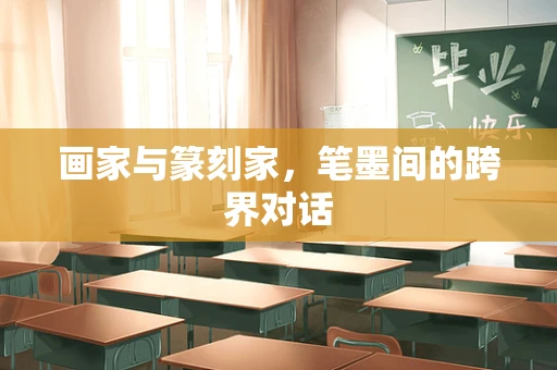画家与篆刻家，笔墨间的跨界对话