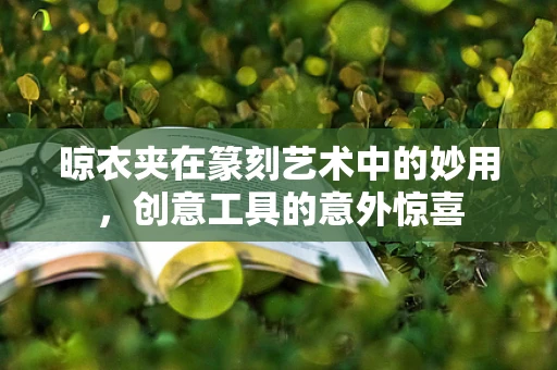 晾衣夹在篆刻艺术中的妙用，创意工具的意外惊喜