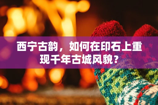 西宁古韵，如何在印石上重现千年古城风貌？