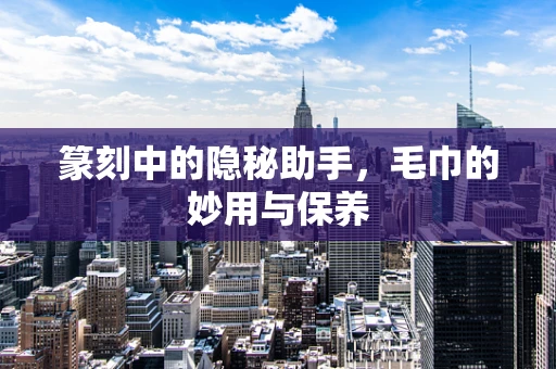 篆刻中的隐秘助手，毛巾的妙用与保养