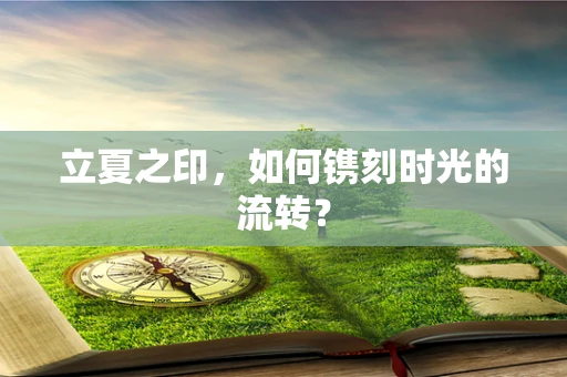立夏之印，如何镌刻时光的流转？