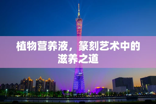 植物营养液，篆刻艺术中的滋养之道