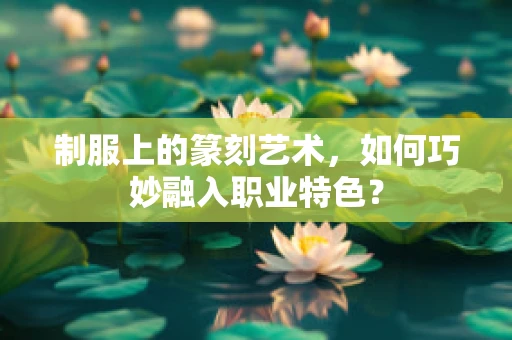 制服上的篆刻艺术，如何巧妙融入职业特色？