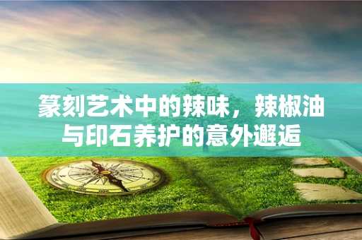 篆刻艺术中的辣味，辣椒油与印石养护的意外邂逅
