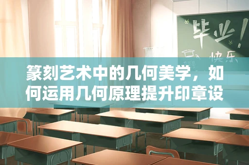 篆刻艺术中的几何美学，如何运用几何原理提升印章设计？