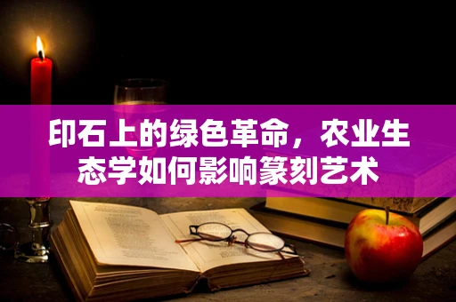 印石上的绿色革命，农业生态学如何影响篆刻艺术