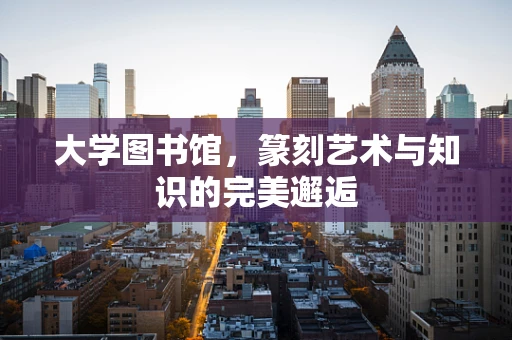 大学图书馆，篆刻艺术与知识的完美邂逅